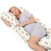 U-shaped Pregnancy Pillow for Side Sleeping and Breastfeeding - Bear