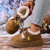 Winter Boots for Women Thicke Plush Warm Ankle Boot Outdoor Non Slip Snow Boots for Women Winter Casual Cotton Shoes Botas Mujer