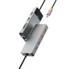 WIWU Multi-Port USB-C Hub: 4 USB, 100W PD, USB-C 3.1, SD/TF, LAN Adapter