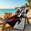 Scarface Style Beach Towel Soft Durable Quick-Dry Comfortable Lightweight Portable for Swimming,Beach,Camping, Travel, Beach Accessories,Gym