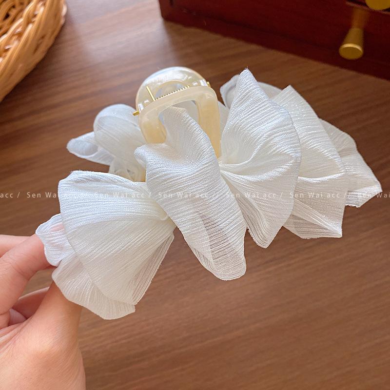 Cloud Bubble Big Bow Grab Clip Female Hairpin Back Head Disc Hair Shark Clip Hairpin Hair Accessories
