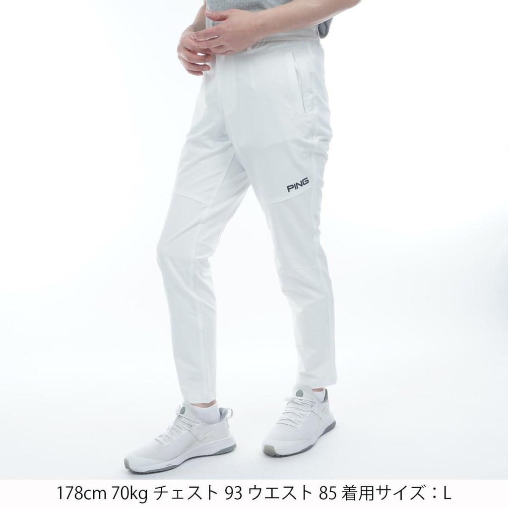 Tapered Pants Golf M [Pin Apparel] Men's (Omnidirectional Stretch) / / 621-5131207 030_White