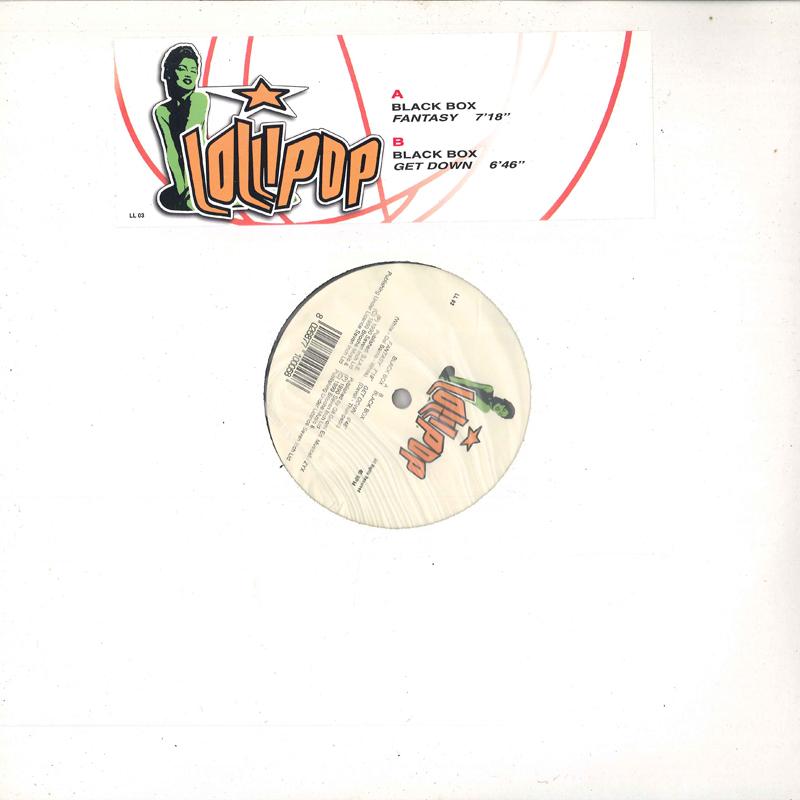

12inch Record BLACK BOX - Fantasy / Get Down LL03 LOLLIPOP 1999 Italy Dance & Electronica Used