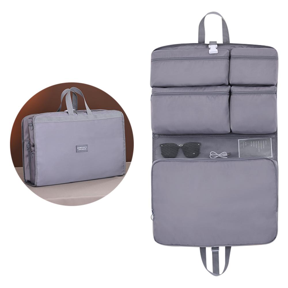 1010 Multifunction Hanging Travel Organizer Bag Foldable Luggage Packing Cube for Suitcase Storage C