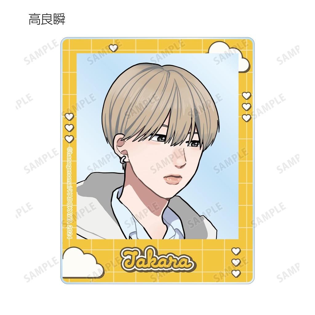 Takayoshi-kun and Amagi-kun" and "My Brother's Friend" - Original After-School Ver. Trading Acrylic Cards by Mai Hanageno, Box of 12