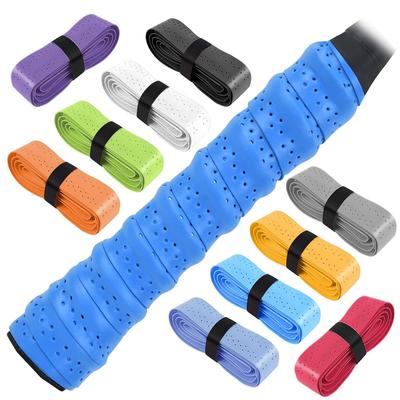 Tennis Grip Rubber Grip Sweat Abrasion Shock Suitable for and Table Tennis Racquets 10 Tape, 10-Pack, Stretchable, Perforated, Flat-Hand Tape,