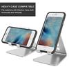 Mobile Phone Holder - Aluminum - Silver - Compatible Smartphone/Tablet - Practical - Durable