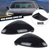 Glossy Black/Super White Door Wing Rearview Mirror Housing Shell W/Turn Signal For VW Jetta      2024 2025