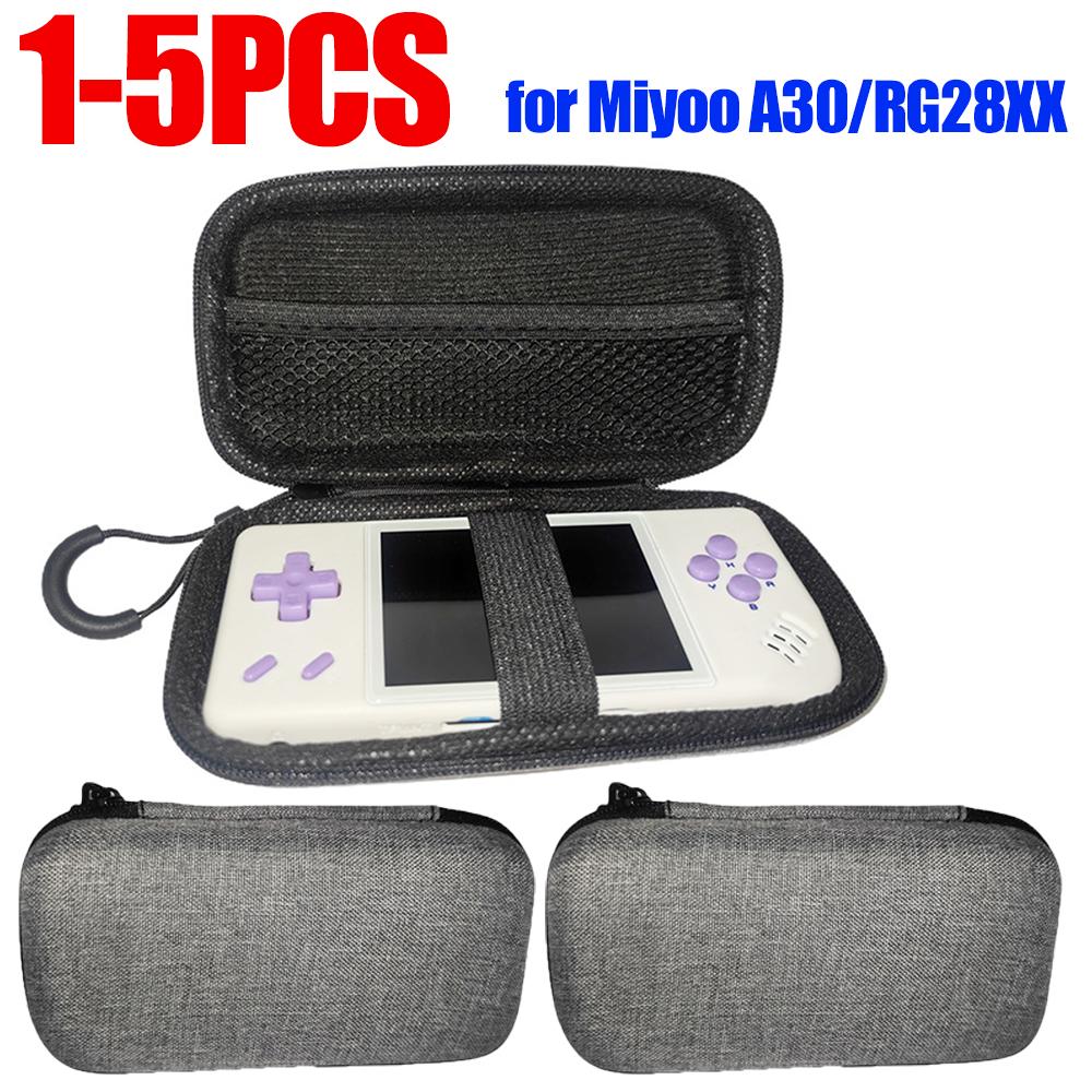 

1-5pcs Handle Bag For Miyoo A30/RG28XX Console Case Miyoo A30 Case Game Accessorie Storage Box Mini Cases Bags Children Gift