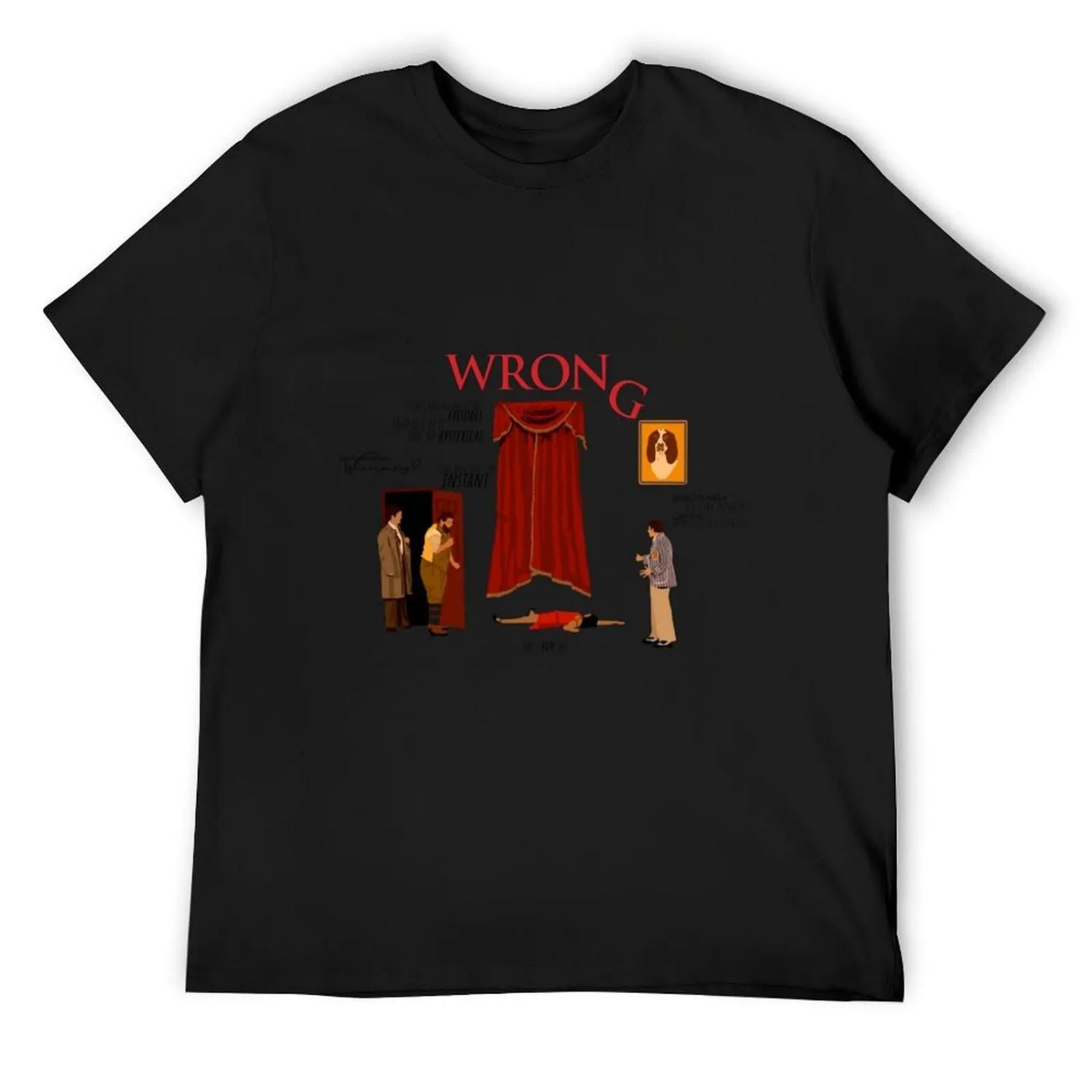 

The goes wrong play T-Shirt shirts graphic cheap stuff quick-drying oversized t shirts for men XXXXXL різнокольоровий