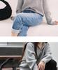 Women's Half-Zip Stand-Up Collar Sweater - Soft, Loose, Lazy Style Knit for Autumn & Winter