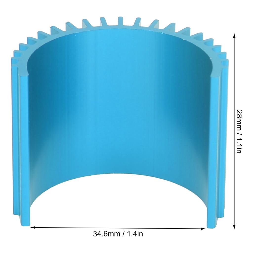 3pcs Aluminum Alloy Motor Heat Sink RC Car Upgrade Accessory Parts Fit for   124019