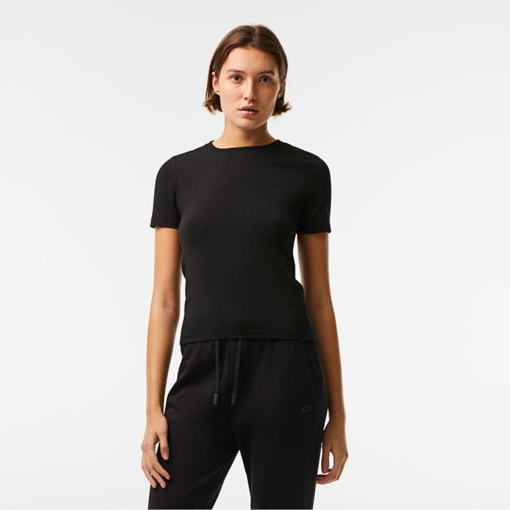 

Женская футболка с короткими рукавами LACOSTE TF126653G 031