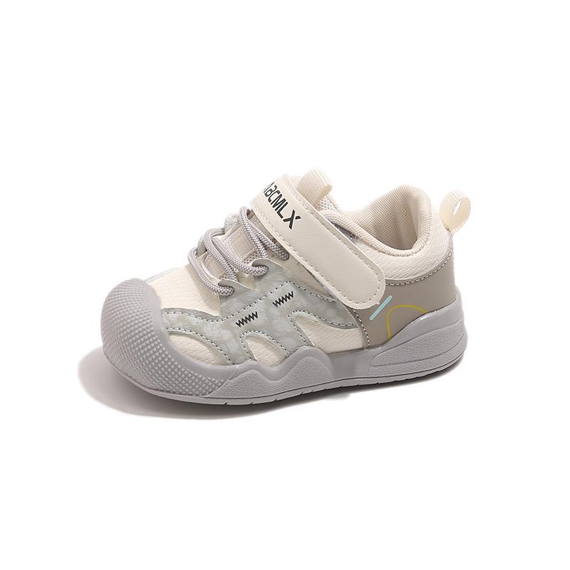 2025 Autumn Kids Velcro Breathable Soft Sole Walking & Sports Shoes Size 18 - Insole 13 cm