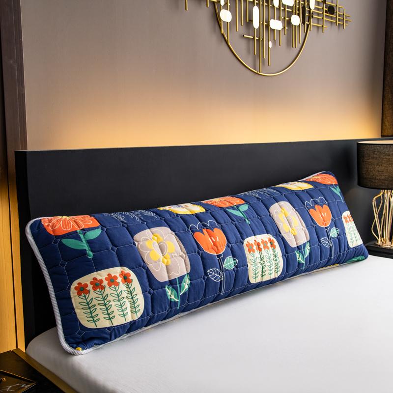 Kuup Waterproof Quilted Design Long Pillowcase Bedding Little dinosaur Cartoon Pillow Cover Pillow Case 48x74/120/150/180cm 1Pcs