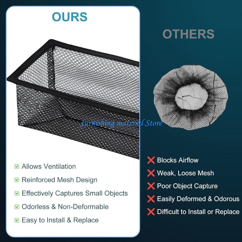 Y5GD Upgrades Steel 4X10 Vents Covers Flexible Tear Resistant Ventilation Meshing Guard