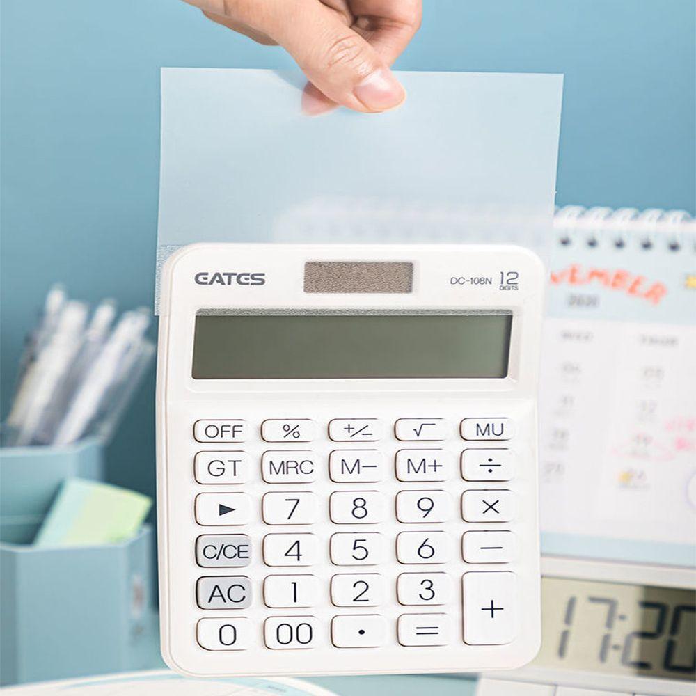 Memo Pads PET Material Scrapes Stickers Sticky Simple Note Paper Transparent Sticky Notes