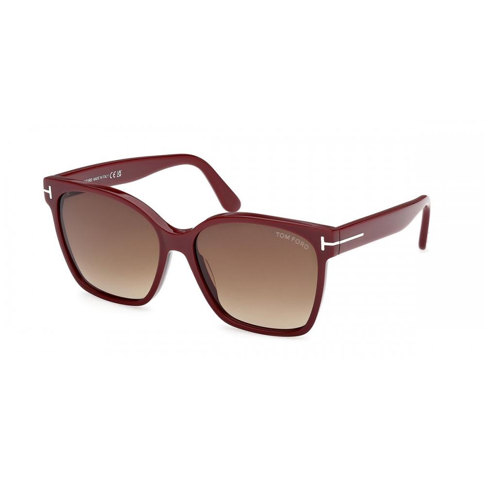 

Tom Ford Women Sunglasses 69f Ft1312 Iris 02 Shiny Bordeaux/56-15-140
