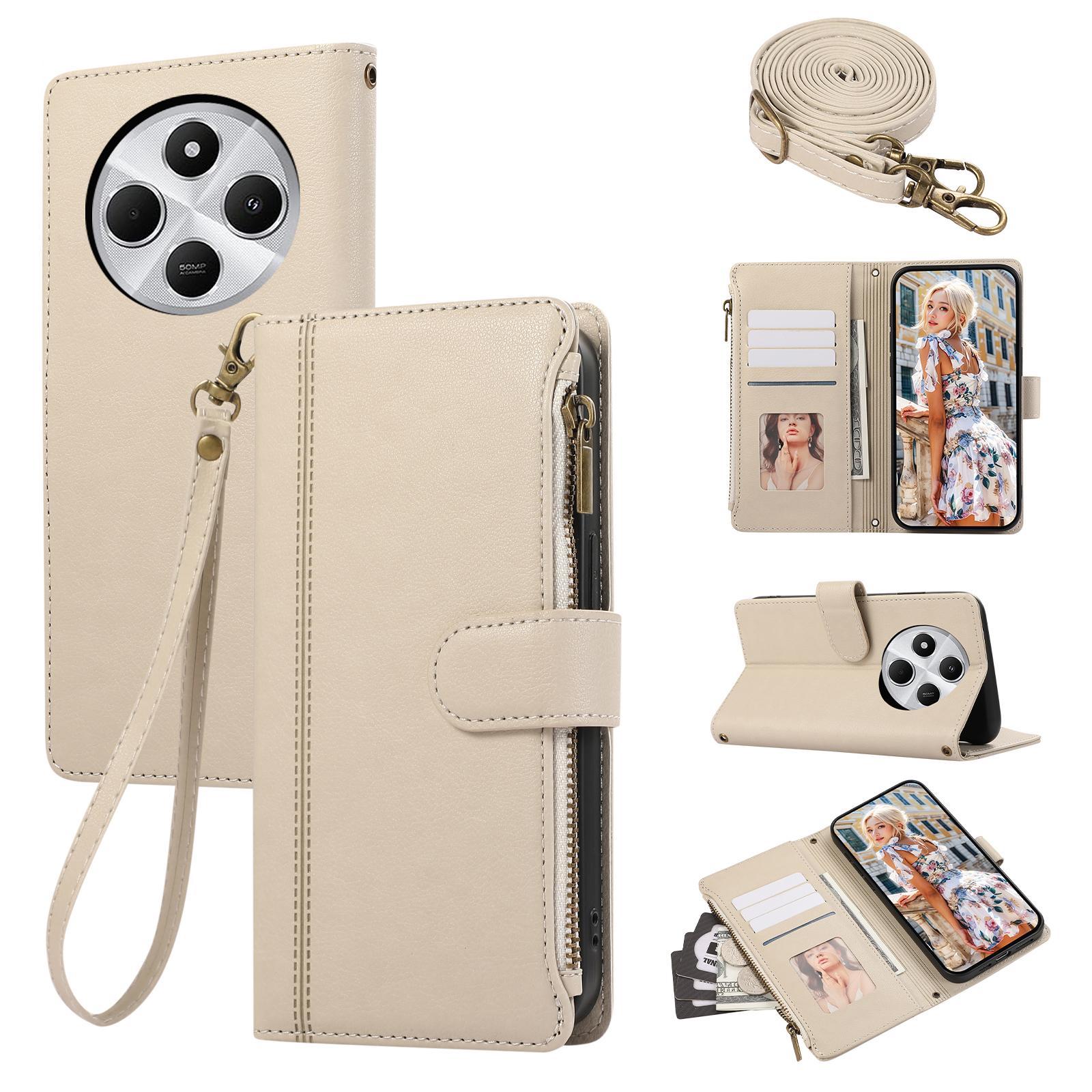 Beige Leather