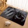 Tokyo Ghoul Floor Mat Floor Mat Soft Flannel Non-Slip Door  Rug for Living Room