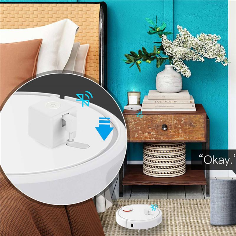 ABUO-2X Tuya Smart Home Bluetooth Finger Robot Remote Control Fingerbot Switch Button Pusher For Smart Life App Voice Control