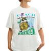 COACH T-Shirts Unisex White Crew Neck Moderate Straight Fit (Unisex) T-Shirts CCA57 NFY