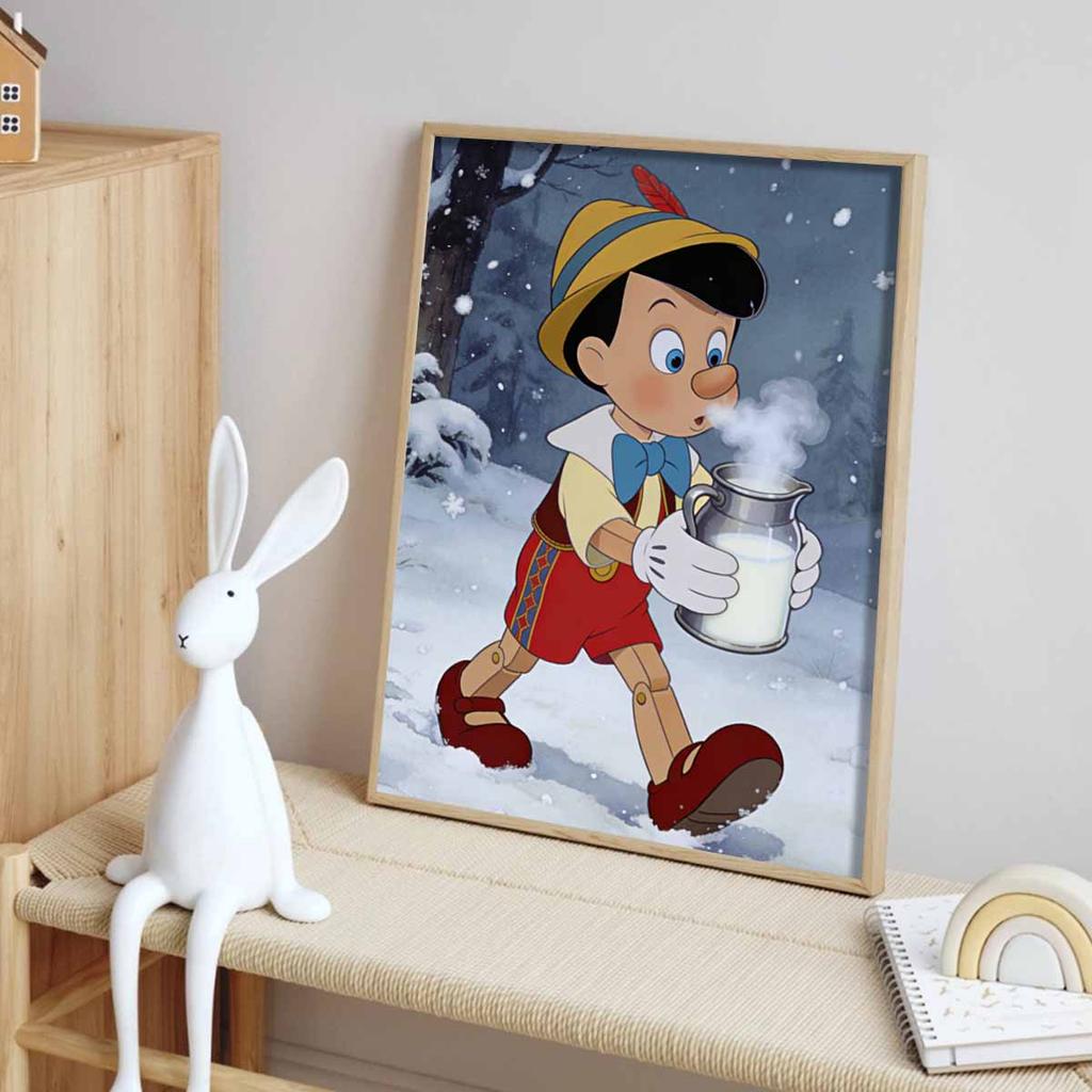 Disney Diamond Painting 5D DIY Pinocchio Diamond Art Home Bedroom Wall Decor Craft Handmade Gift
