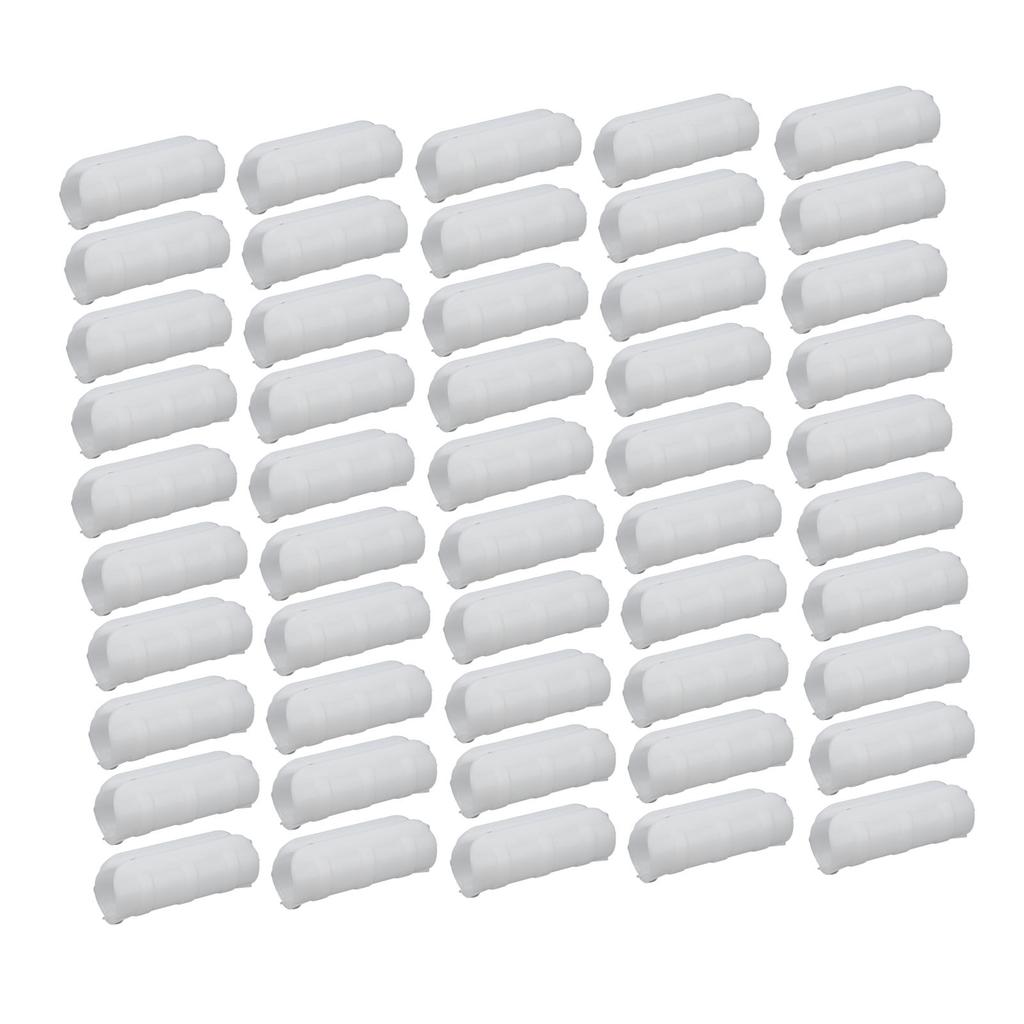 50 Stück 10cm Gewächshausfolienklemme Hitzebeständiger Rohrclip Gartenrahmen Rohrklemme für Garten