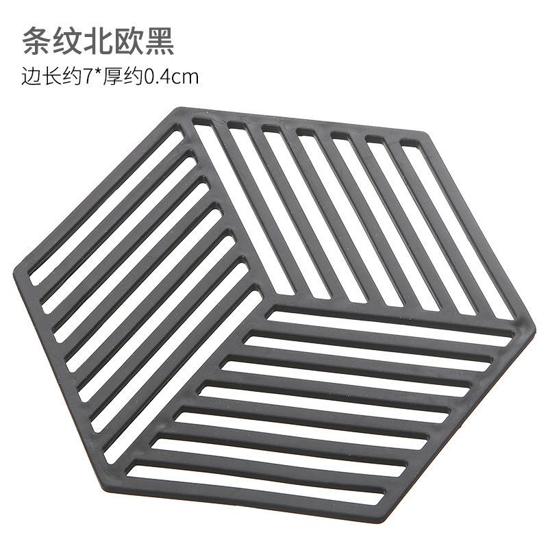 High Temperature Resistant Silicone Heat Resistant Mat Non Slip Heat Insulation Pad for Kitchen Use Durable Flexible Protective Surface Cover