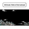 Ten-Meter Silk Scroll Painting Paper with Hard-Tip Pen for Calligraphy, Available in Multiple Styles, Size 34x10 Meters.