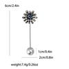 Fashion Alice Eco Gun Black Brooch Vintage Niche Pin Ladies Clothing Accessories Corsage