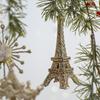 Christmas tree pendants, pendants, Christmas decorations in a festive atmosphere