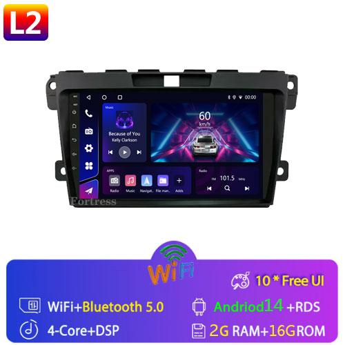 

ОС Android для Mazda CX-7 CX7 2008 - 2015 GPS-навигация 9-дюймовый автомобильный радиоприемник Видео Мультимедийный проигрыватель CarPlay 4G BT DSP Stereo