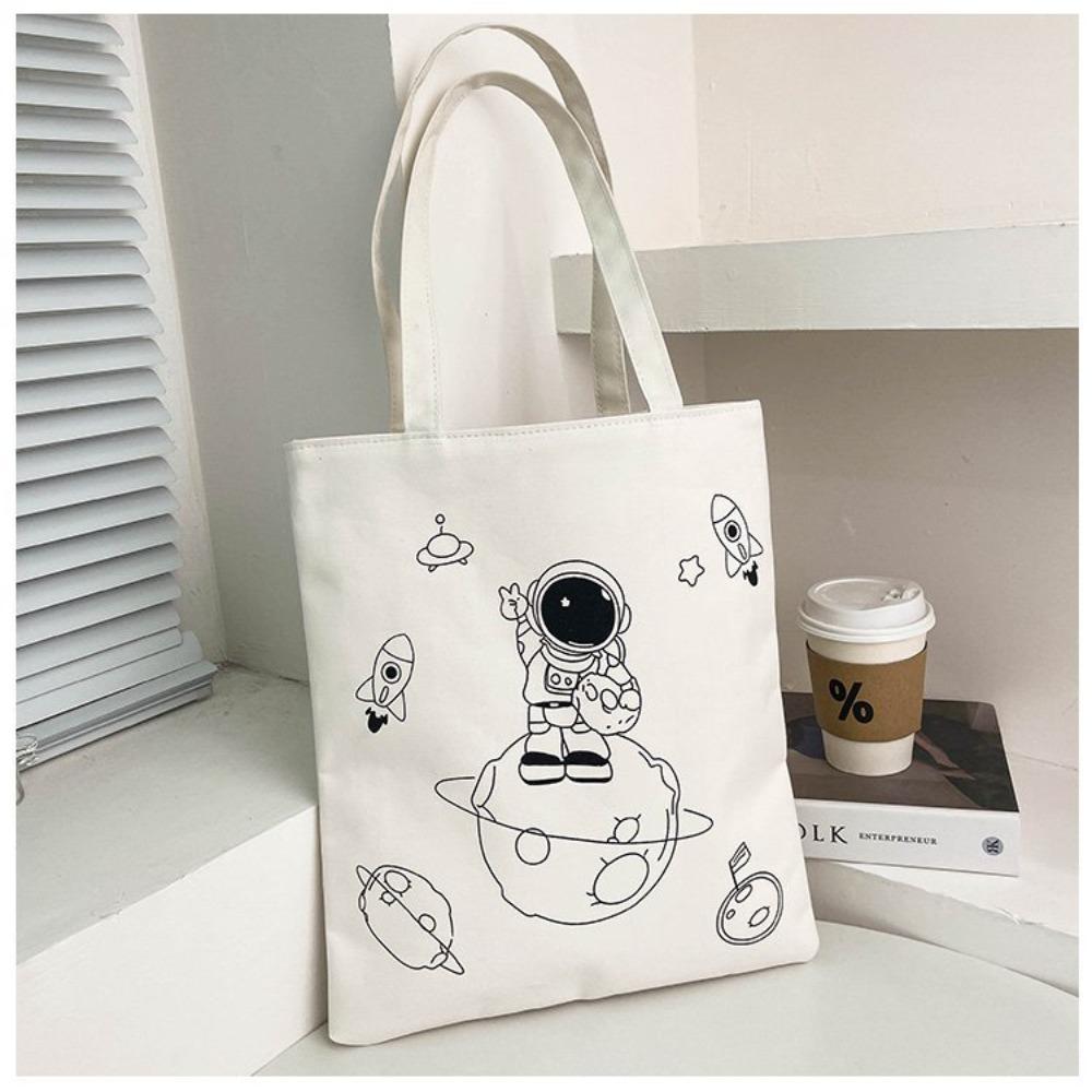 New large-capacity women's shoulder handbag Oxford cloth gift bag cute