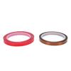 2 Rolls Thermal Sublimation Press Tape Red and Brown Color High Temperature Polyimide Tape for
