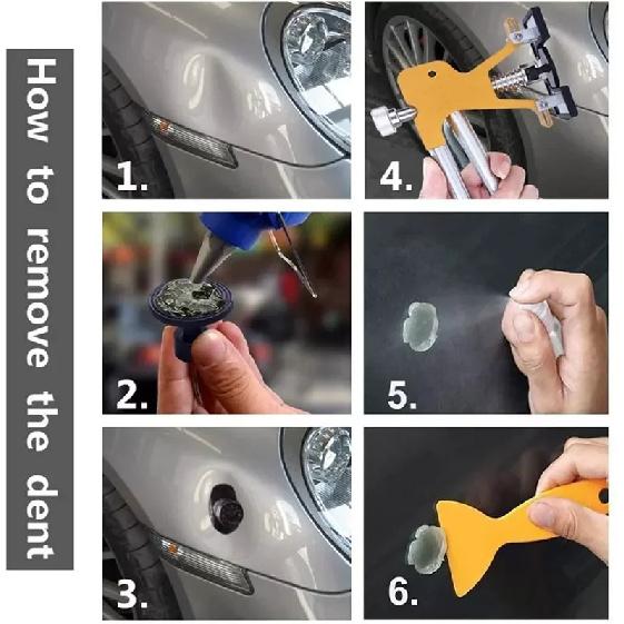 Car Dent Remover Kit Gun Dent Repair Tool Dent Puller Auto Paintless Repair Body Suction Cup Repair Tool for Car