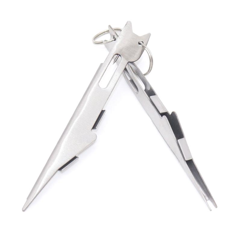 Fishing Line Knot Tyer Nails Knot Tying Tool Fishing Knot Tying Tool Quick Tie Knot Tool for Hook Lures Tie Knot Tyer
