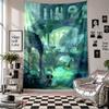 Wall TapestryHollow Knight Art Hanging Cloth Decorative Background Cover for Room Decoration