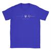Oekraïense Drietand Symbool Oekraïne Vlag Hartslag T-shirt Strand Katoenen T-shirts Voor Volwassenen Vrije Tijd Casual T-shirt Korte Mouw Top