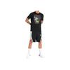 Puma Casual Letter Print Crew Neck Short Sleeve T-Shirt Men Tops Black 532106-03