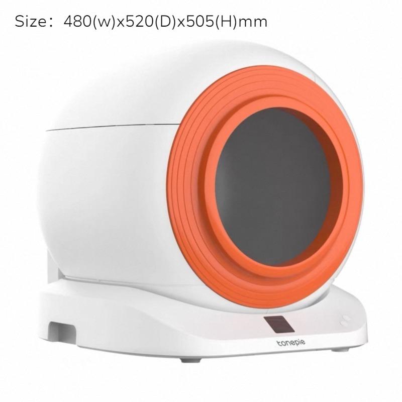 

Fully Enclosed Cat Litter Box Super Large Space Cats Sandbox Full Automatic Cat Toilet Easy Clean Disassemble Cats Toilets EU