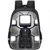 Skibiditoilet Titan Cameraman TV Man Anime Dessin Animé Sac à Dos