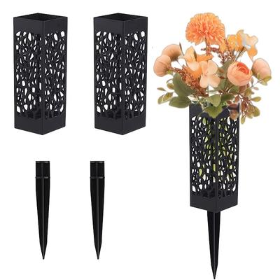 2 Adet Simüle Mezarlık Çiçeği Buketi ve 2 Adet Mezarlık Çiçek Sepeti Turuncu Gül Ortanca Simüle Çiçek Buketleriyle Karıştırıldı