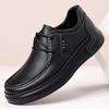 Fashion Spring Autumn Men's Casual Shoes Breathable Leather Sneakers Loafers Super Soft Male Walk Flats Driving Shoes Business Trainers