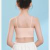Seamless Lifting Camisole Underwear for Women: Skin-Friendly, Breathable, Comfortable, Fixed Cups, No Show-Through Sports Bra for Young Girls.