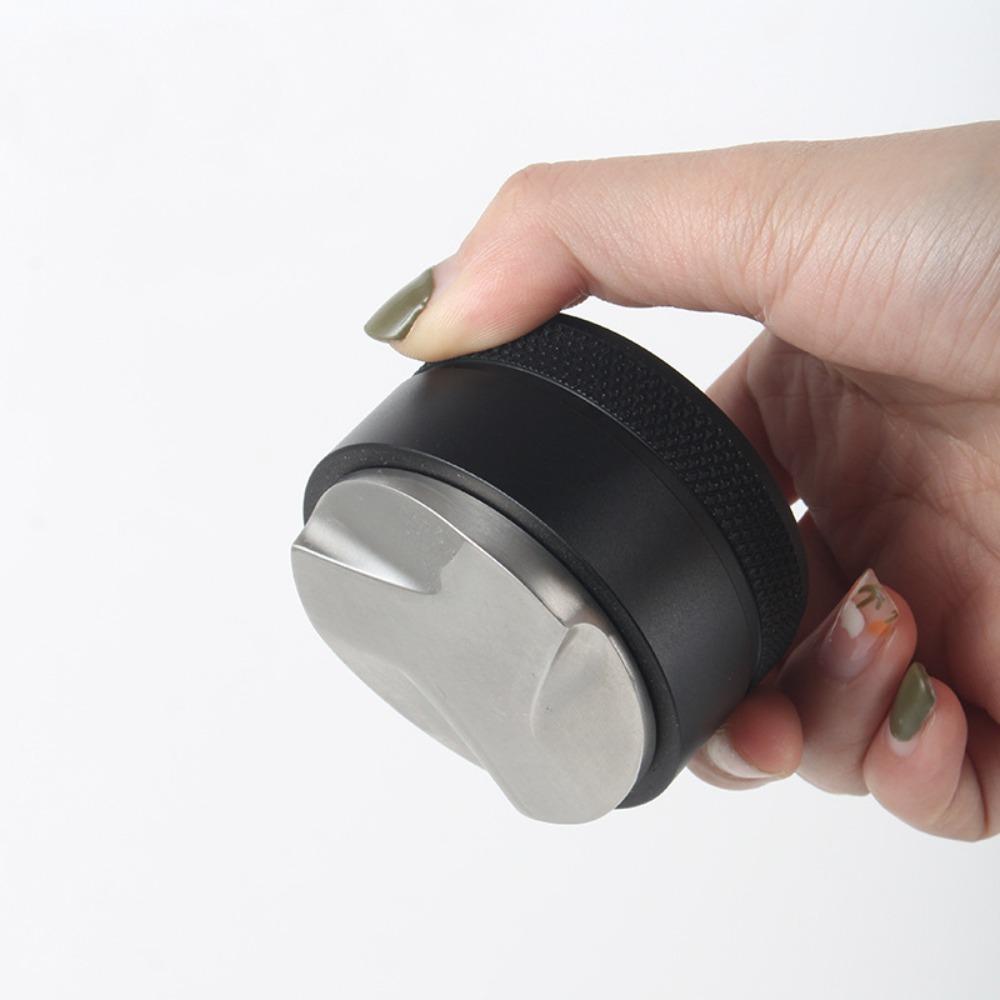 3-Slope Design Palm Tamper Grounds Leveler for Fits 51/53/58mm Portafilter Coffee Brewing