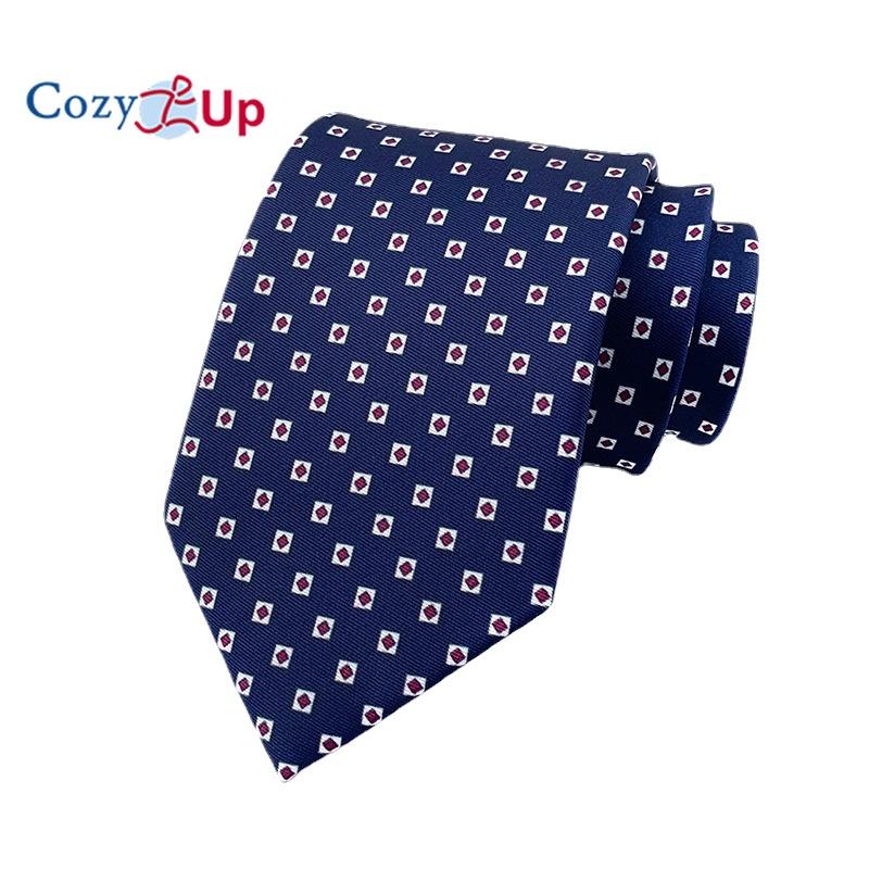 Cozy Up New Tie Men Vintage Print 146x8x3.5cm Holiday Party Wedding