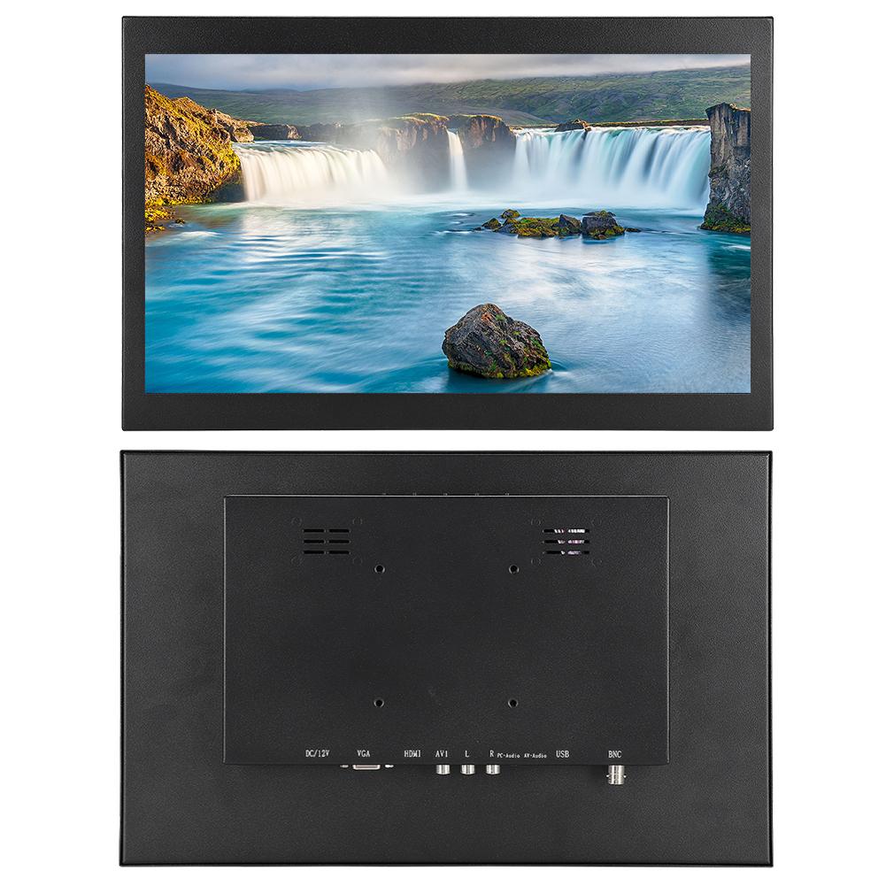 

15.6 дюймов 16:9 1920x1080 HD экран металлический промышленный дисплей не сенсорный обычная версия EU Plug