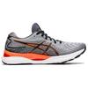 Asics Men's Gel-Nimbus 24 Sheet Rock Shocking Orange Running Shoes 1011B359-020