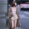 Spring Oversize Knitting Women Long Sweaters V-neck Loose Cardigan Thick Warm Coats Female New Trendy Casual Ladies Clothes